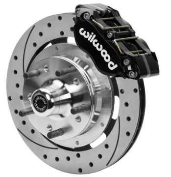 Picture of Wilwood 70-81 FBody-75-79 A&XBody Dynapro Frt Brk Kit 11-75in D-S Rtr Blk Caliper Use w- PD Spindle
