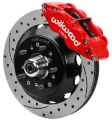 Picture of Wilwood 70-81 FBody-75-79 A&XBody FNSL6R Frt Brk Kit 12-88in D-S Rtr Red Caliper Use w- PD Spindle
