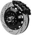 Picture of Wilwood 70-81 FBody-75-79 A&XBody FNSL6R Frt BBK 14in D-S Rtr Blk Calipers Use w- Pro Drop Spindle