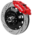 Picture of Wilwood 70-81 FBody-75-79 A&XBody FNSL6R Frt BBK 14in D-S Rtr Red Calipers Use w- Pro Drop Spindle