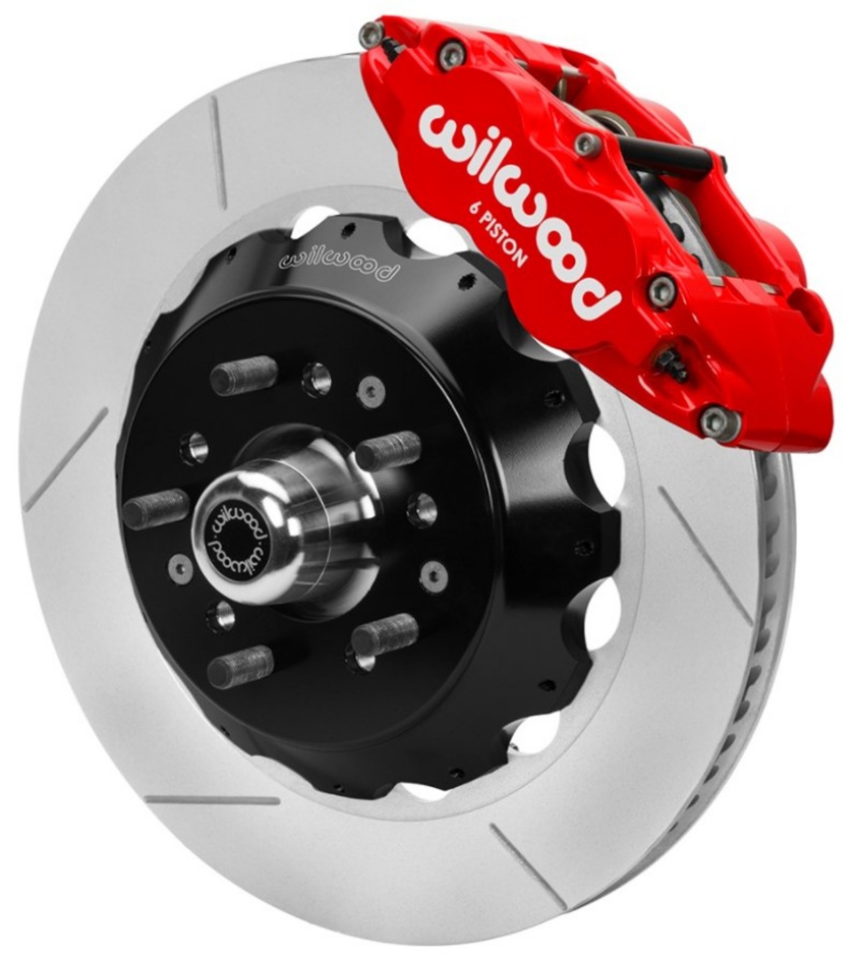Picture of Wilwood 70-81 FBody-75-79 A&XBody FNSL6R Frt BBK 14in Rtr Red Calipers Use w- Pro Drop Spindle