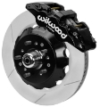 Picture of Wilwood 70-81 FBody-75-79 A&XBody AERO6 Frt BBK 14in Rtr Blk Calipers Use w- Pro Drop Spindle