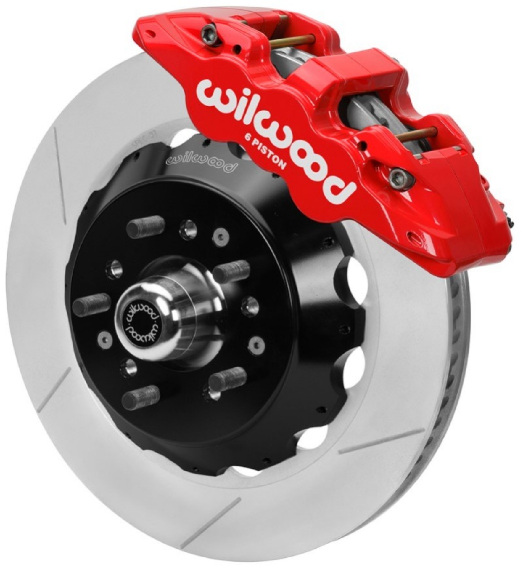 Picture of Wilwood 70-81 FBody-75-79 A&XBody AERO6 Frt BBK 14in Rtr Red Calipers Use w- Pro Drop Spindle