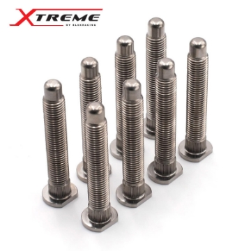 Picture of BLOX Racing Honda Xtreme Titanium Wheel Studs 12 x 1-50mm - Set of 8