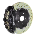 Picture of Brembo 03-09 Range Rover Front GT BBK 8 Piston Cast 380x34 2pc Rotor Drilled-Black