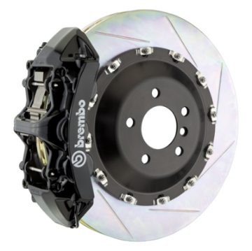 Picture of Brembo 03-07 Cayenne-S-Turbo Fr GT BBK 6Pis Cast 405x34 2pc Rotor Slotted Type1-Black