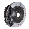 Picture of Brembo 03-07 Cayenne-S-Turbo Front GT BBK 6 Piston Cast 405x34 2pc Rotor Drilled-Black