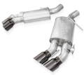 Picture of Stainless Works 16-21 Camaro SS 3in Legend Factory Connect Axle Back w-Valve - 4in Quad Black Tips