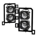 Picture of Spyder Dodge Ram 2013-2018 1500 Only Full LED Fog Lights W-Bracket and Universal Switch- Clear