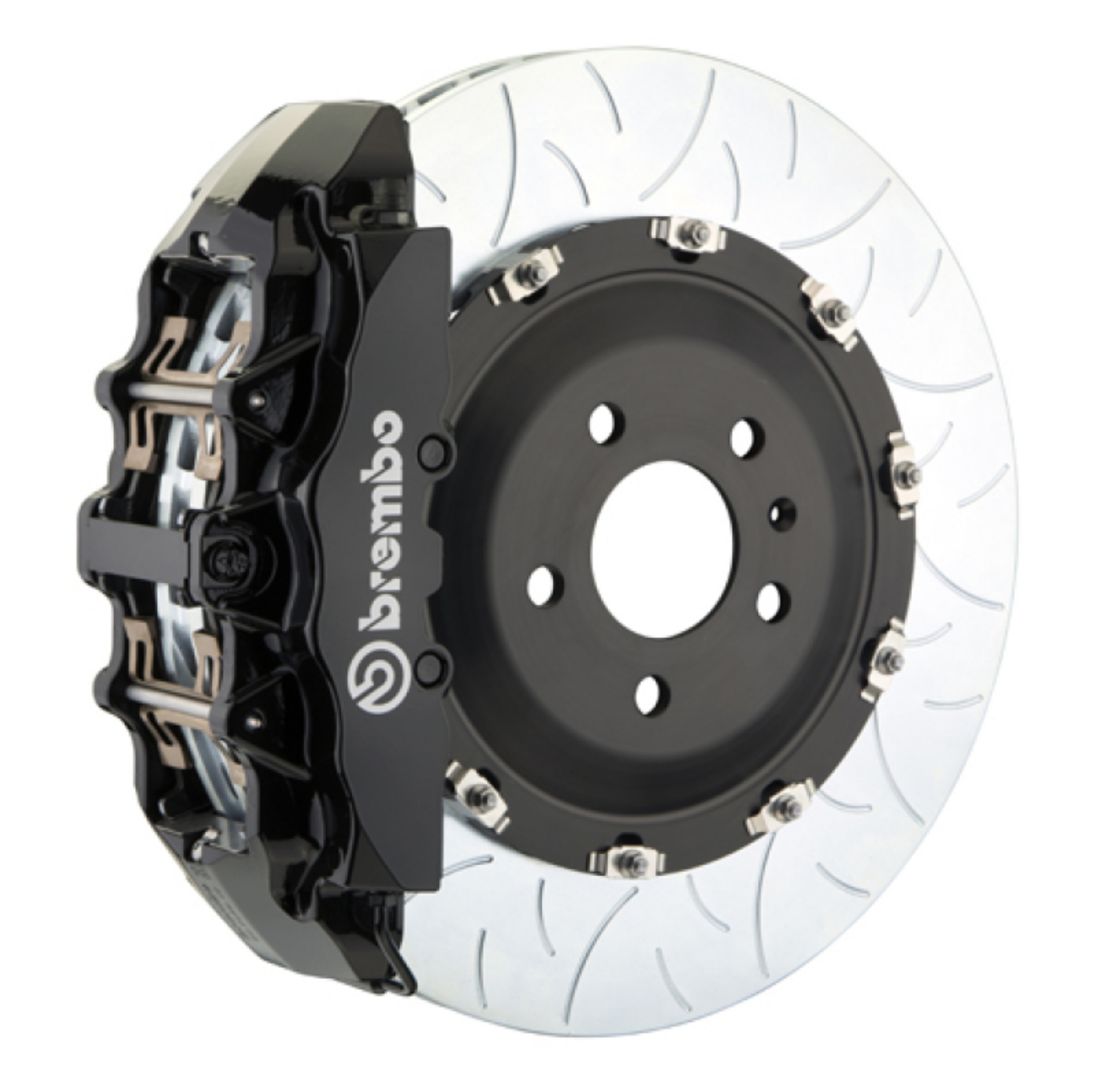 Picture of Brembo 04-08 Ram 1500 Front GT BBK 6 Piston Cast 2pc 380x34 2pc Rotor Slotted Type-3-Black