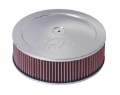 Picture of K&N Custom Round Filter 5-1-8in FLG - 11in Dia - 4-3-4in H w-VENT