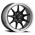 Picture of Konig Countergram 18x8-5 5x100 ET40 Matte Black - Matte Machined Lip