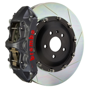 Picture of Brembo 03-09 Range Rover Front GTS BBK 6 Piston Cast 405x34 2pc Rotor Slotted Type1-Black HA