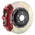Picture of Brembo 03-13 Flying Spur Front GT BBK 6 Piston Cast 411x34 2pc Rotor Slotted Type1 -Red