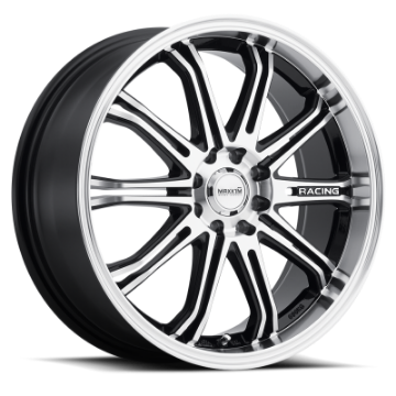 Picture of Maxxim Ferris 17x7 8x100-114-3 ET40 Black Machine Face