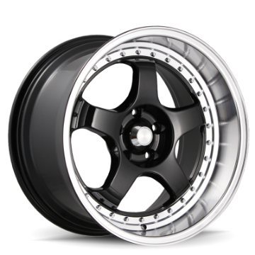 Picture of Konig SSM 18x10 5x114-3 ET15 Gloss Black w- Machined Lip