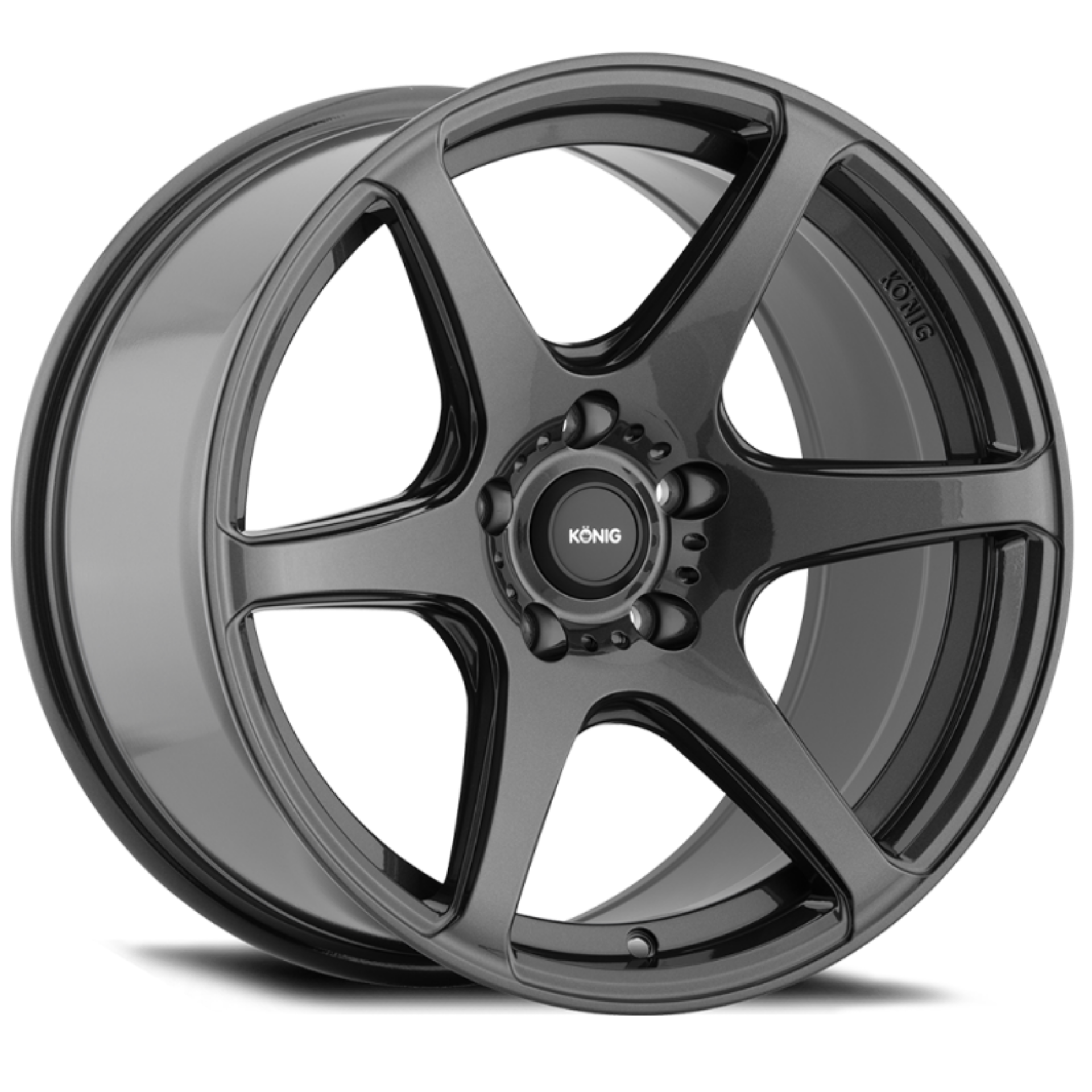 Picture of Konig Tandem 17x8 5x120 ET35 Gloss Graphite
