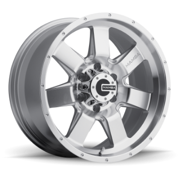 Picture of Mamba M14 20x9 6x139-7 ET12 Machined Face Silver - Drill Holes