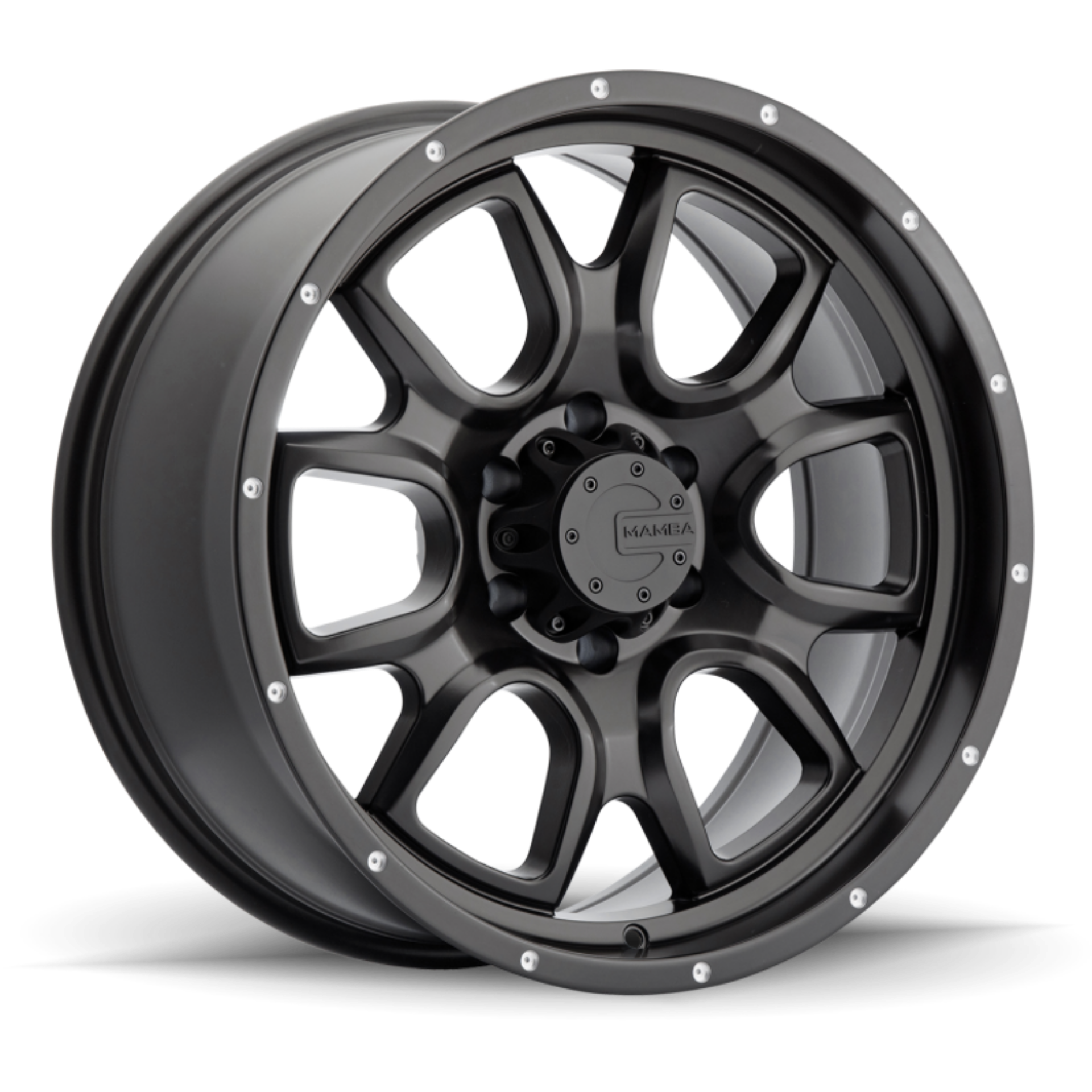 Picture of Mamba M19 20x9 5x150 ET19 Matte Black w- Drill Holes