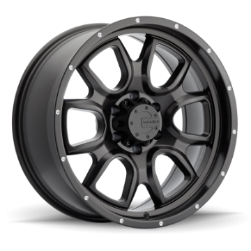 Picture of Mamba M19 16x8 6x114-3 ET13 Matte Black w- Drill Holes