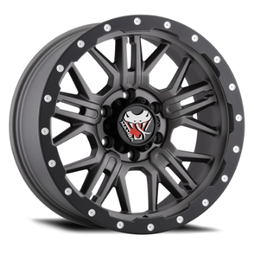 Picture of Mamba M25 20x9 5x139-7 ET12 Matte Grey w- Black Lip Edge
