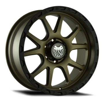 Picture of Mamba M27 17x9 5x139-7 ET12 Matte Bronze - Black Lip
