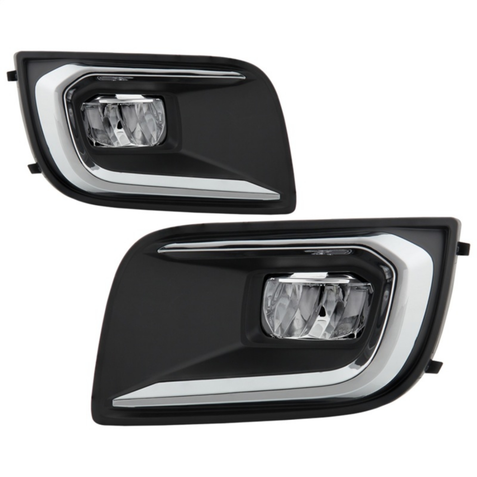 Picture of Spyder Toyota Sequoia 2018-2020 OEM Style LED Fog Lights w-OEM Fit Switch - Clear