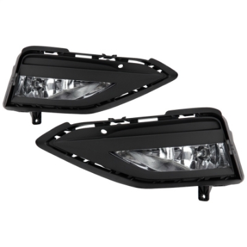 Picture of Spyder VW Jetta 19-20 OEM Style Fog Lights w-Universal Switch - Clear FL-VJ2019-C
