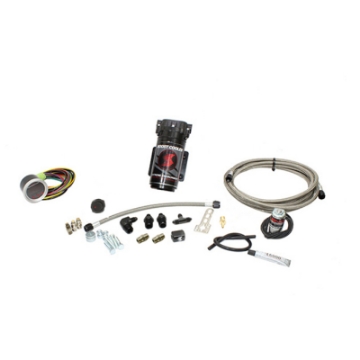 Picture of Snow Performance 07-17 Cummins 6-7L Stg 2 Boost Cooler Water Inj- Kit SS Brded Line-4AN w-o Tank