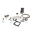 Picture of Snow Performance Water Injection Gas Carbureted 4500 Flange Stage 2 Progressive Vacuum Ref w-o Tank