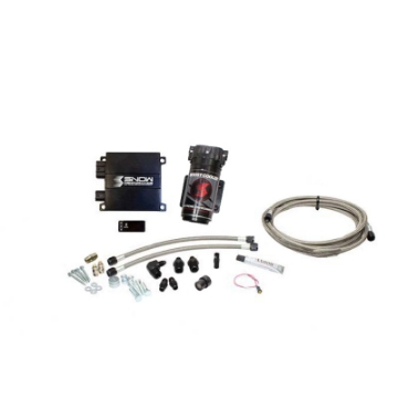 Picture of Snow Performance Stg 2 Boost Cooler Prog- Engine Mount Water Inj- Kit SS Braided Line-4AN w-o Tank