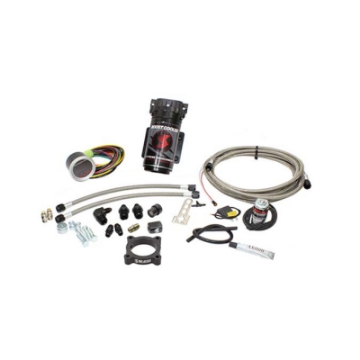 Picture of Snow Performance 13-18 Ford Focus ST Stg 2 Boost Cooler Water Inj Kit SS Braided Line-4AN w-o Tank