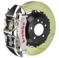 Picture of Brembo 04 360 Challenge Stradale Fr GTR BBK 6Pis Billet 380x32 2pc Rotor Slotted Type1-Nickel