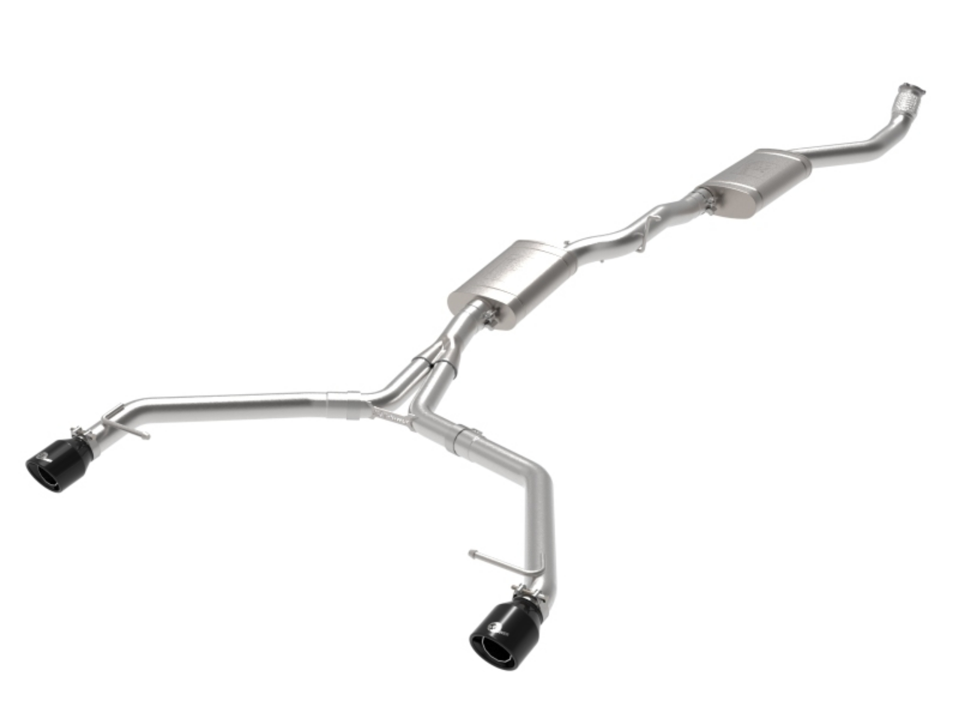 Picture of afe MACH Force-Xp 13-16 Audi Allroad L4 SS Cat-Back Exhaust w-Black Tips