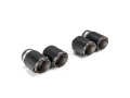 Picture of Akrapovic 2021+ BMW G87 M2, G80 M3 & G82 M4 Classic Carbon Design Tail Pipe Set