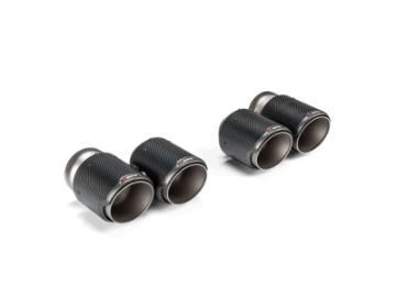 Picture of Akrapovic 2021+ BMW G87 M2, G80 M3 & G82 M4 Classic Carbon Design Tail Pipe Set