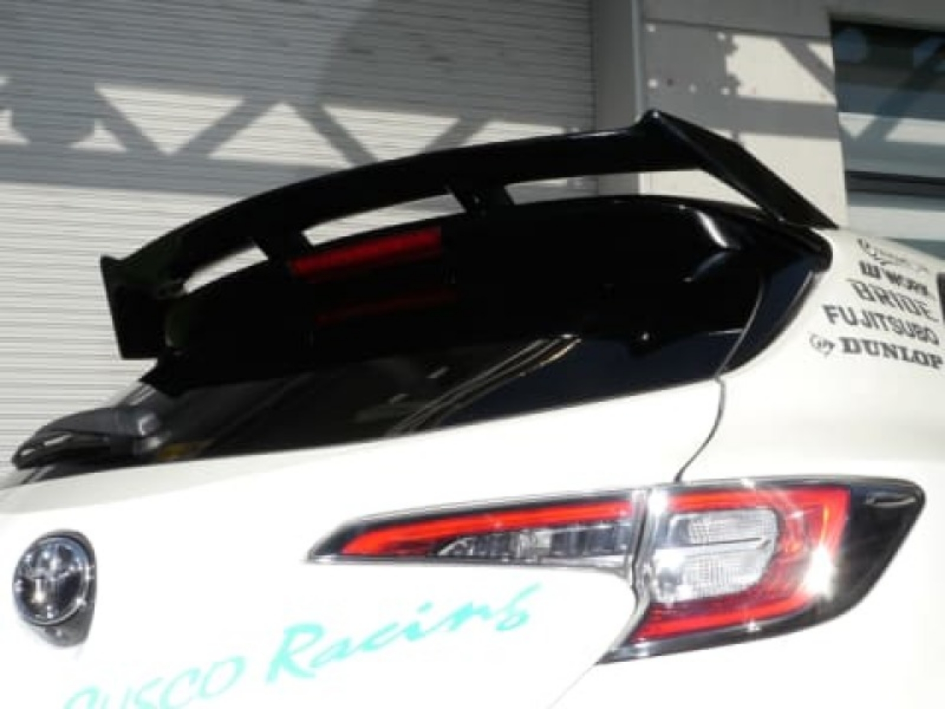 Picture of Cusco 19+ Toyota Corolla Hatchback Rear Spoiler Primer-Unpainted