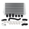 Picture of Mishimoto 17-19 GM L5P Duramax Intercooler Kit - Silver w- WBK Pipes