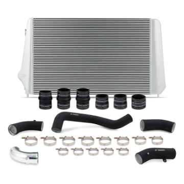Picture of Mishimoto 17-19 GM L5P Duramax Intercooler Kit - Silver w- WBK Pipes