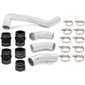 Picture of Mishimoto 17-19 GM L5P Duramax Intercooler Kit - Black w- Polished Pipes
