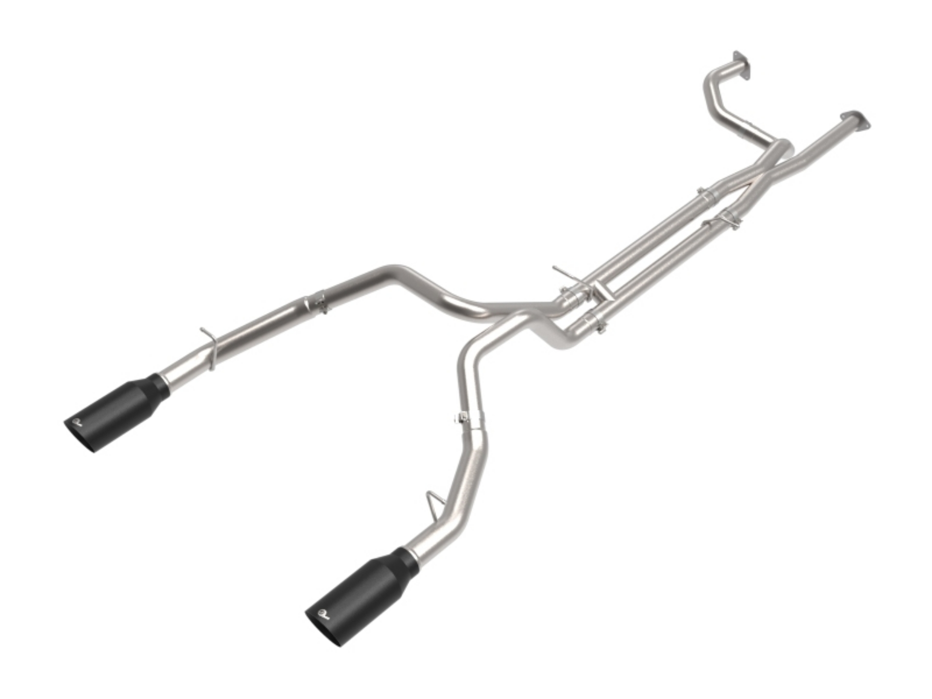Picture of aFe Vulcan Series 3in 304SS Cat-Back Exhaust 21+ Ram 1500 TRX V8-6-2L w- Black Tips