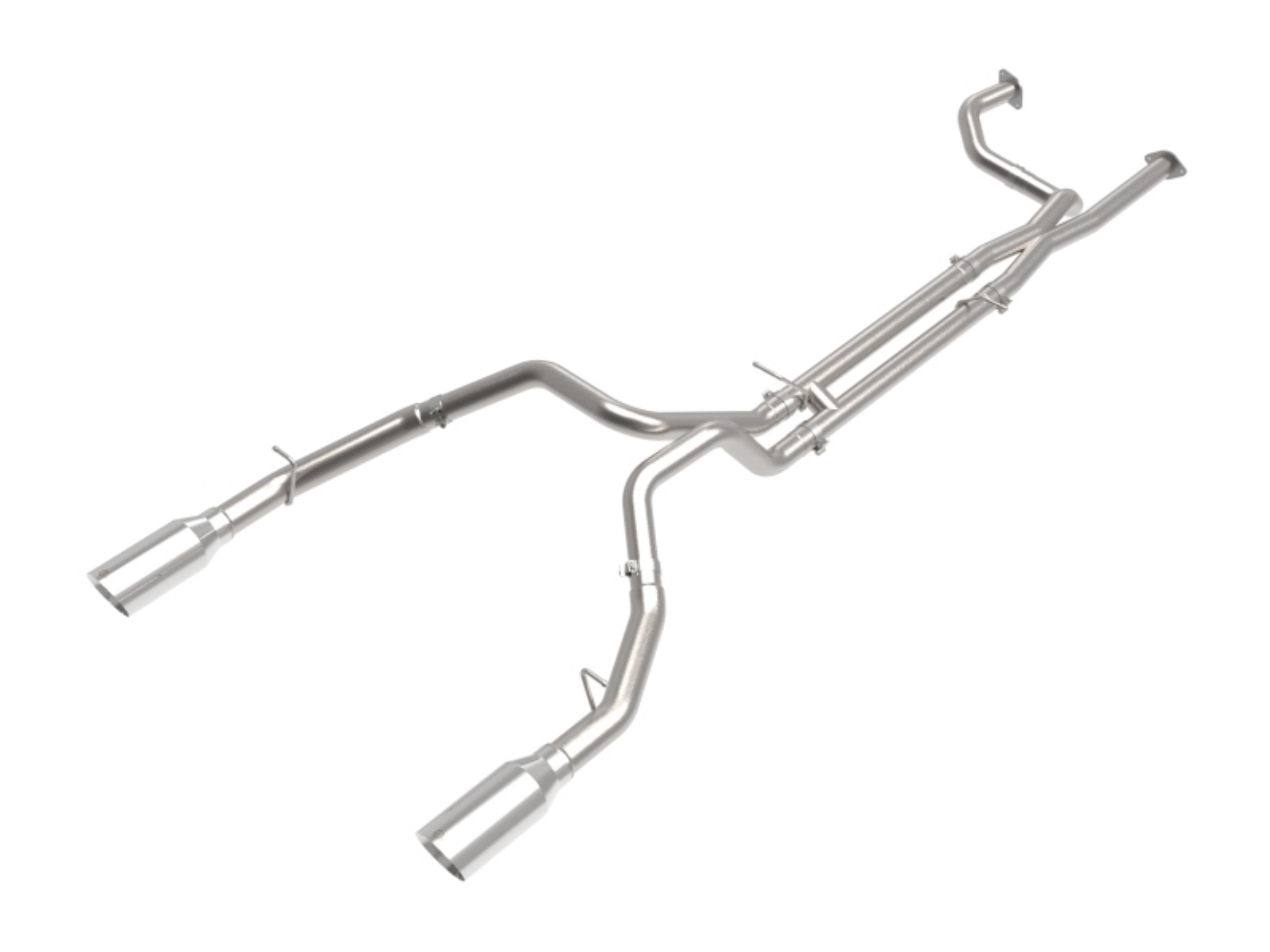 Picture of aFe Vulcan Series 3in 304SS Cat-Back Exhaust 21+ Ram 1500 TRX V8-6-2L w- PolishedTips