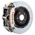 Picture of Brembo 03-09 Range Rover Front GTR BBK 6 Piston Billet 405x34 2pc Rotor Slotted Type3- Nickel