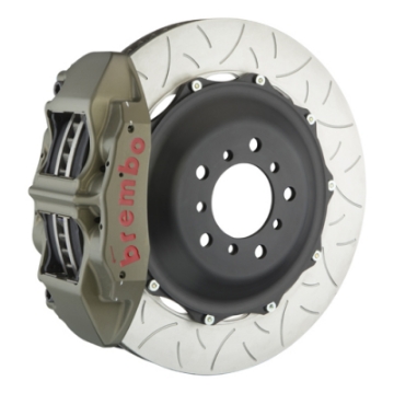 Picture of Brembo 95-98 993 C4S-993 Turbo PISTA Front Race BBK 6 Pist Billet380x32x53a 2pc Rotor T3-Clear HA