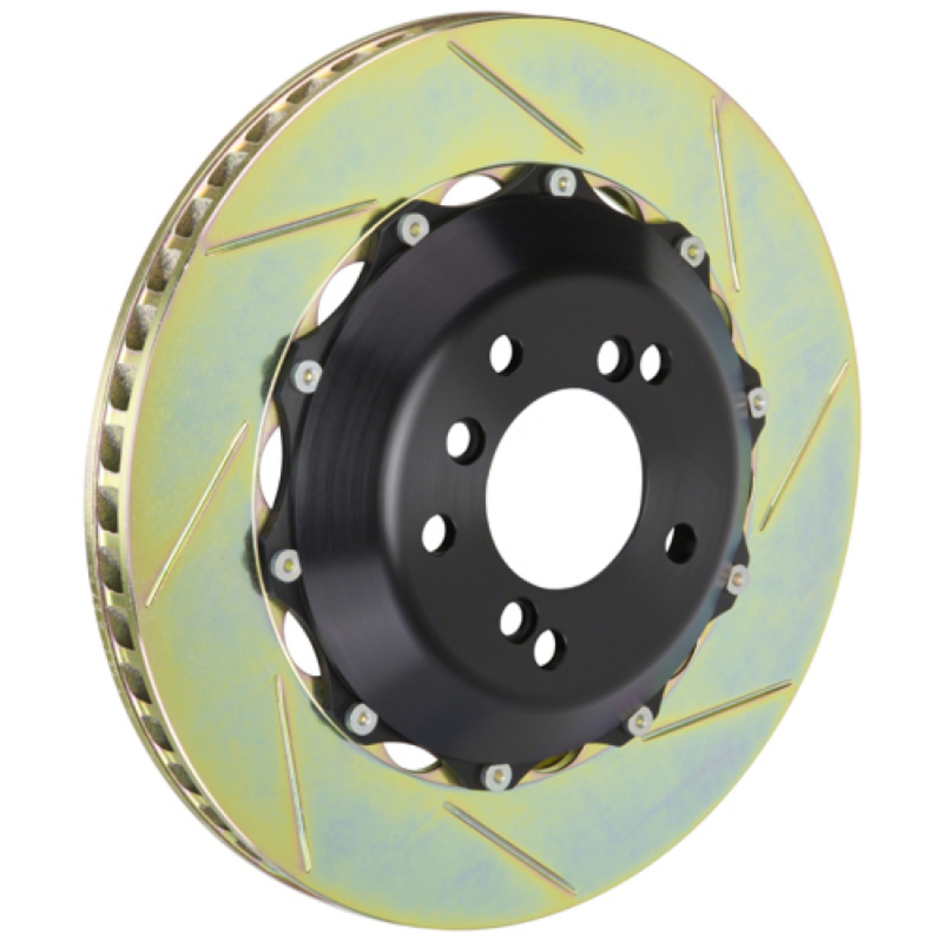 Picture of Brembo 08-13 IS-F-15+ RC-F-16-20 GS-F Rear 2-Piece Discs 345x28 2pc Rotor Slotted Type-1