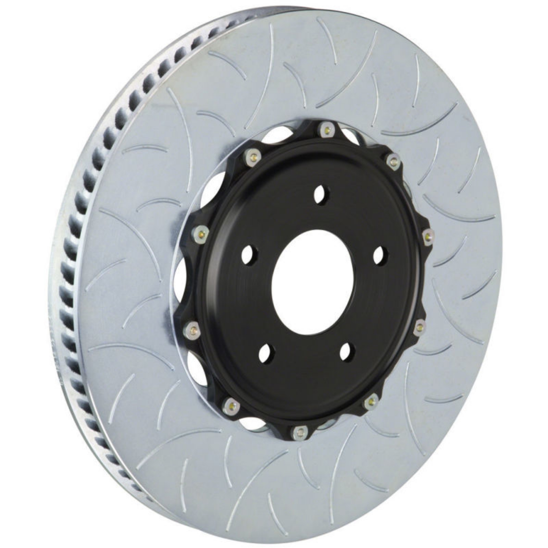 Picture of Brembo 00-04 996 GT3 Cup Front 2-Piece Discs 350x34 2pc Rotor Slotted Type-3