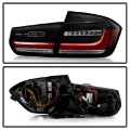 Picture of Spyder BMW 3 Series F30 2012-2018 Full LED Tail Lights ALT-YD-BMWF3012-SEQ-BK Black WONT FIT X3