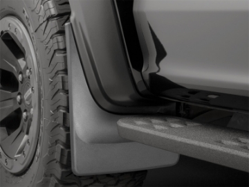 Picture of WeatherTech 2020+ Ford Escape-Escape Hybrid Front No Drill Mudflaps - Black