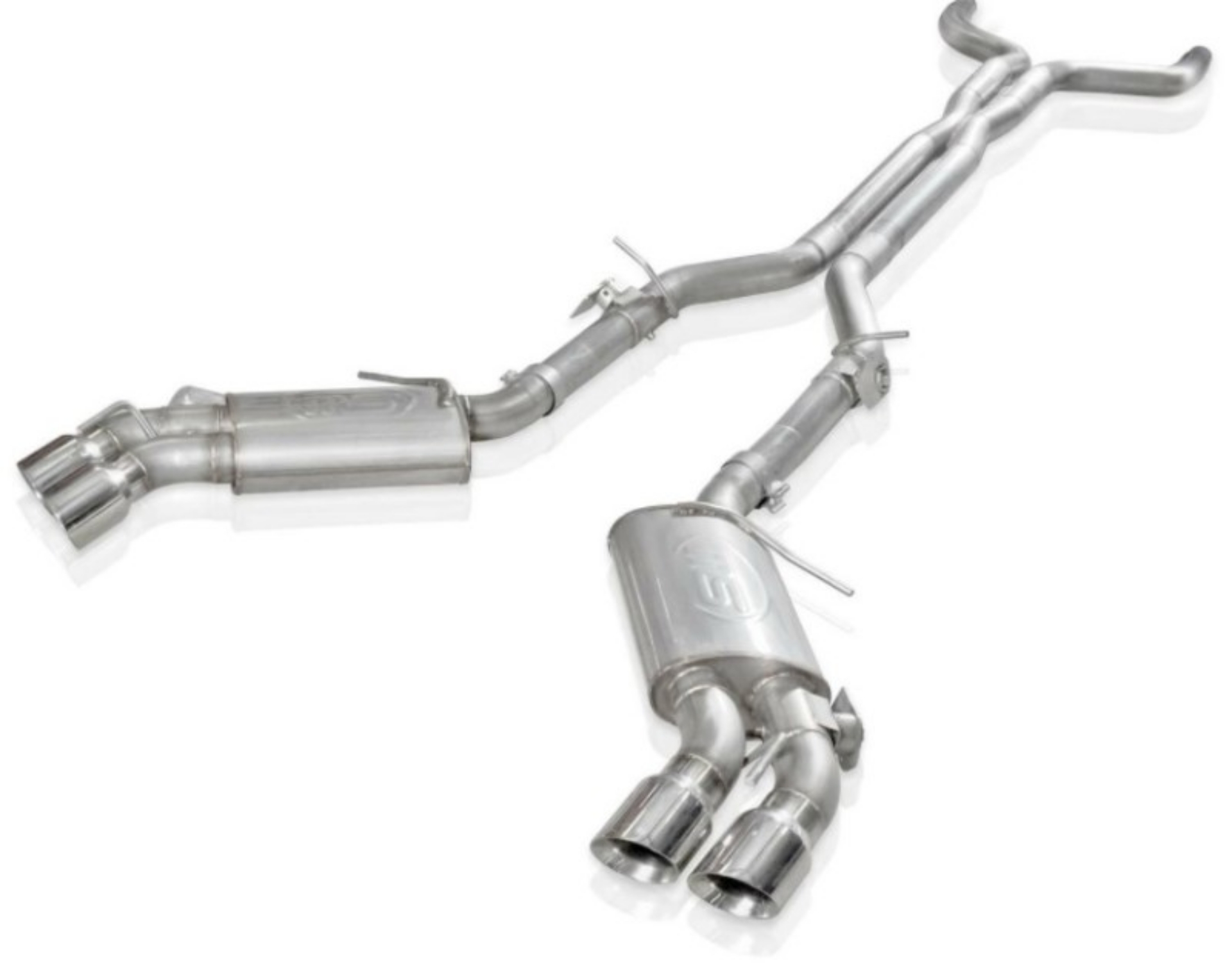 Picture of Stainless Works 2016-21 Camaro SS Legend Catback Exhaust w- AFM Delete Plate