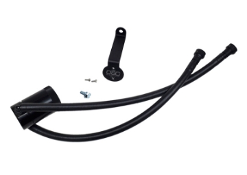 Picture of J&L 20-25 Chevy Silverado-GMC Sierra 2500-3500 6-6L Drivers Side Oil Separator 3-0 - Black Anodized